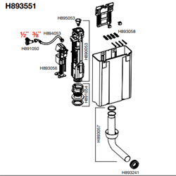 Komplet laufen indercisterne special model